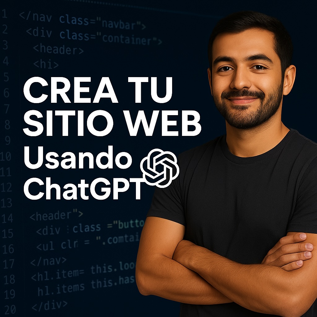 Crea tu Sitio Web Usando ChatGPT